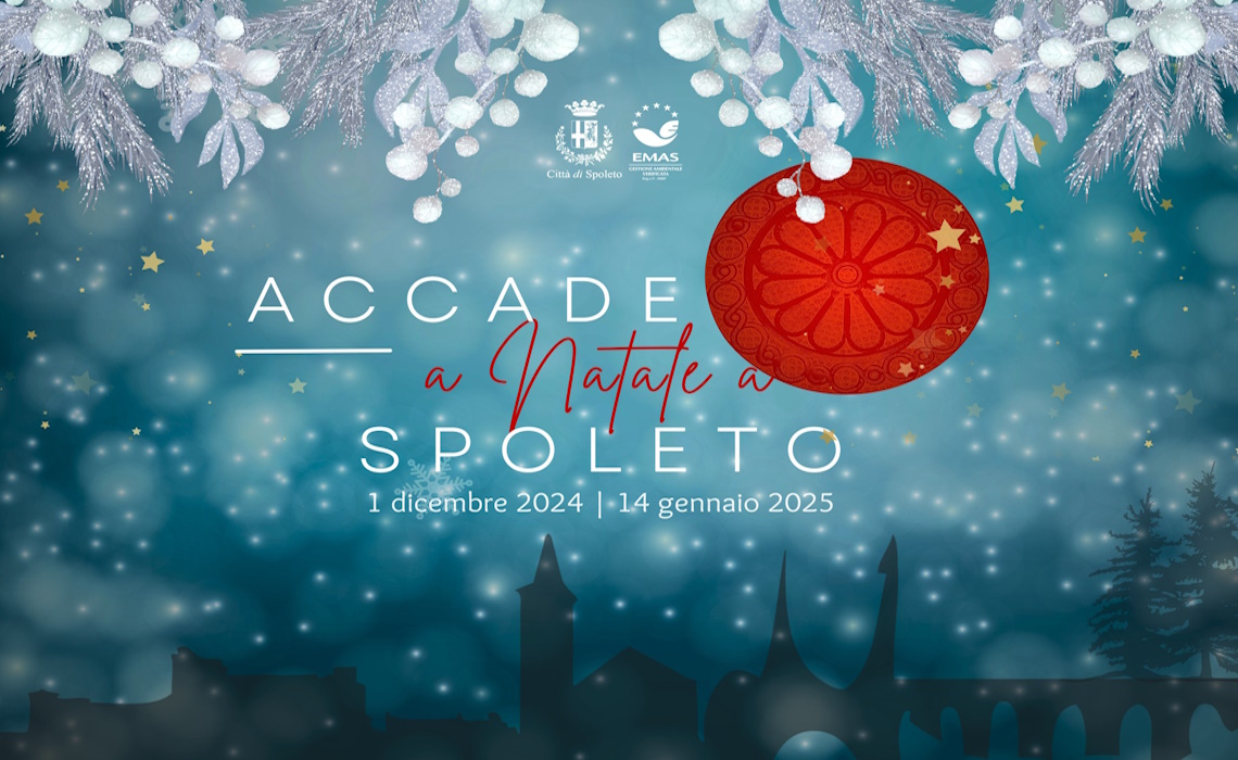 playbill Accade a Natale a Spoleto 2024 - Spoleto